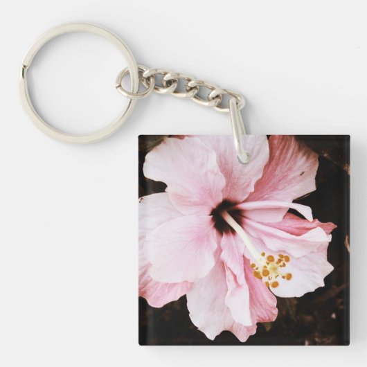Hibiscus Sleutelhanger (Voorkant)