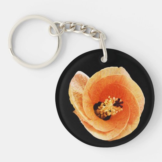 Hibiscus Sleutelhanger (Voorkant)