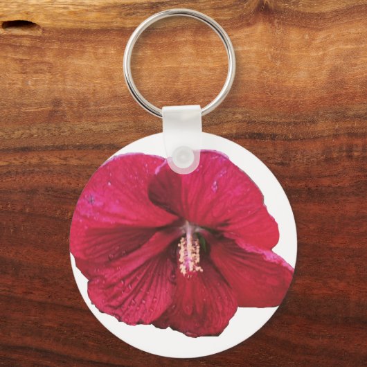 Hibiscus Sleutelhanger (Voorkant)