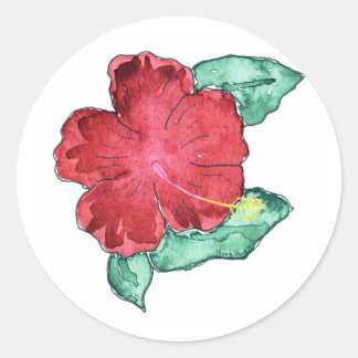 Hibiscus Sticker