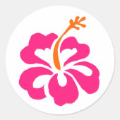 Hibiscus Sticker (Voorkant)