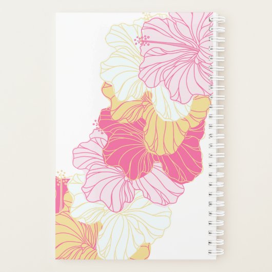 Hibiscus Strand Planner (Achterkant)