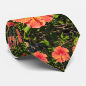 Hibiscus Stropdas (Opgerold)