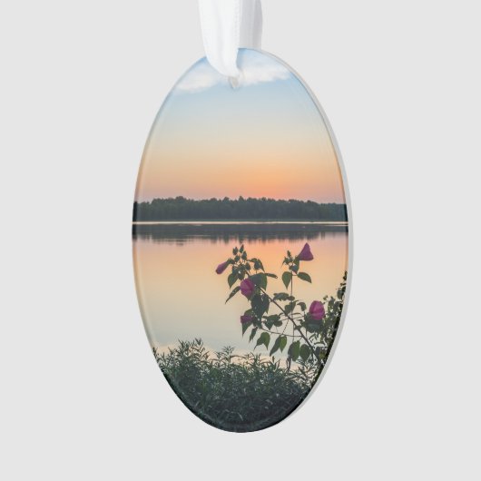 Hibiscus Sunrise Ornament (voorkant)