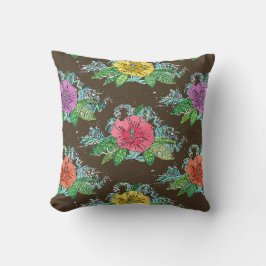 hibiscus surf kussen