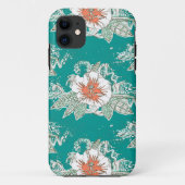 hibiscus surf retro Case-Mate iPhone case (Achterkant)