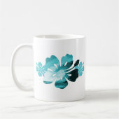 Hibiscus surf stijl koffiemok (Links)