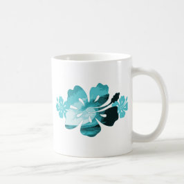 Hibiscus surf stijl koffiemok