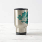 Hibiscus surf stijl reisbeker (Center)
