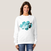 Hibiscus Surf Sweatshirt (Voorkant volledig)