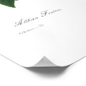 Hibiscus syriacus poster (Hoek)