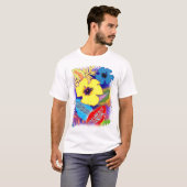 Hibiscus T-shirt (Voorkant volledig)