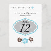 Hibiscus tafel Kaart (Voorkant)