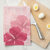 Hibiscus Theedoek (Quarter Fold)