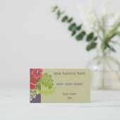 Hibiscus Theme Visitekaartje (Staand voorkant)