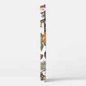 Hibiscus Tijger, exotisch patroon. Case-Mate iPhone Case (Achterkant / Rechts)