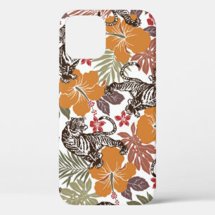 Hibiscus Tijger, exotisch patroon. Case-Mate iPhone Case