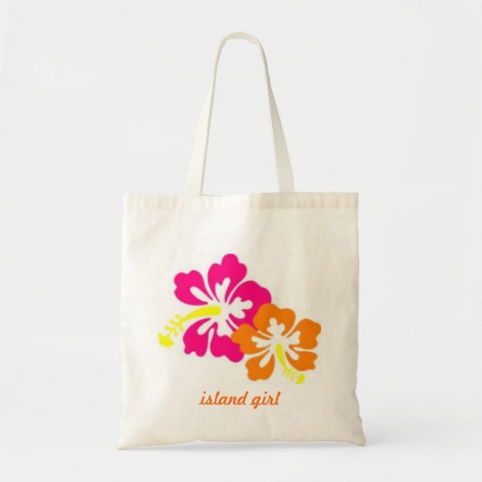 Hibiscus Tote Bag (Voorkant)