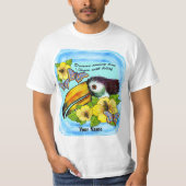 Hibiscus Toucan t-shirt (Voorkant)