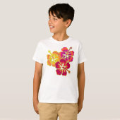 hibiscus trio t-shirt (Voorkant volledig)