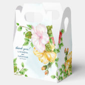 Hibiscus Tropical Floral Bedankdoosjes (Geopend)