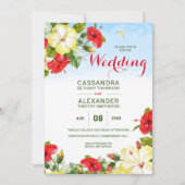 Hibiscus Tropical Floral Kaart (Voorkant)