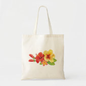 Hibiscus Tropical Floral Tote Bag (Voorkant)