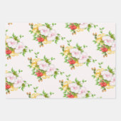 Hibiscus Tropical Floral Wedding Inpakpapier Vel (Voorkant 3)