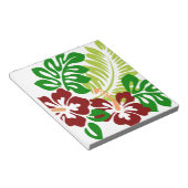 Hibiscus Tropical Flowers Notitieblok (Schuin)