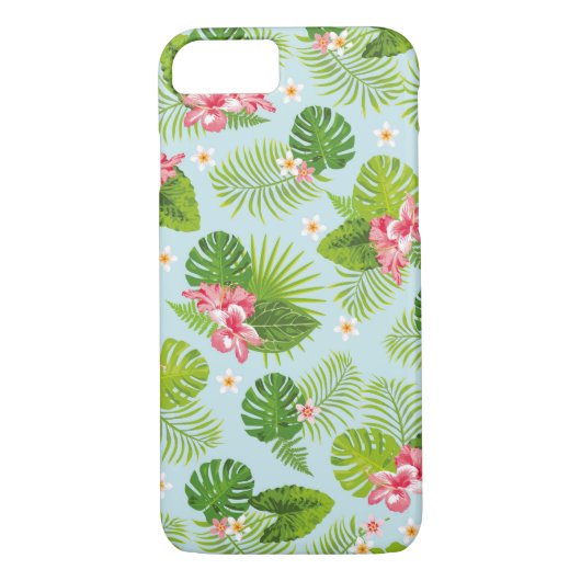 Hibiscus Tropical iPhone Case (Achterkant)