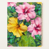 Hibiscus Tropisch Natuurontwerp Planner (Achterkant)