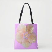 Hibiscus tropische bloem tote bag (Voorkant)