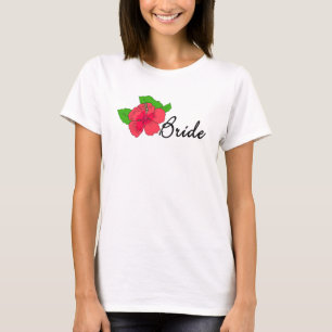Hibiscus tropische bruid t-shirt