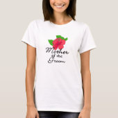 Hibiscus Tropische Moeder van de Bruidegom T-shirt (Voorkant)