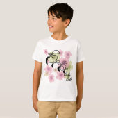 Hibiscus-Turtle-Family T-shirt (Voorkant volledig)