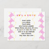 Hibiscus Turtle Luau Party uitnodiging (Voorkant / Achterkant)