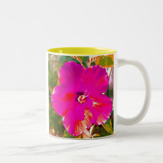 Hibiscus Tweekleurige Koffiemok