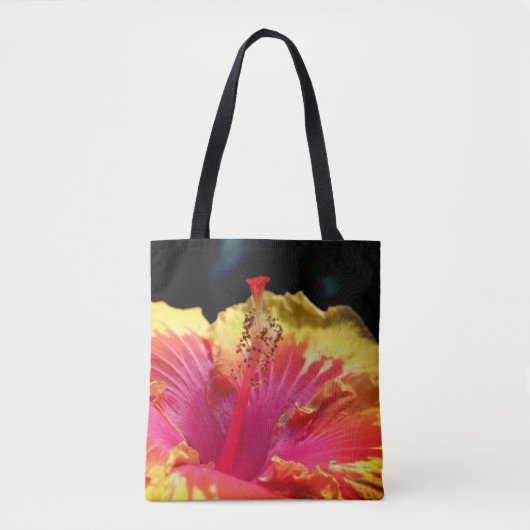 Hibiscus-ventilator Tote Bag (Voorkant)