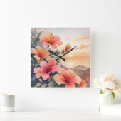 Hibiscus Vierkante Klok (Huis)