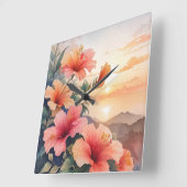 Hibiscus Vierkante Klok (Hoek)