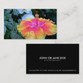 hibiscus visitekaartje (Voorkant / Achterkant)