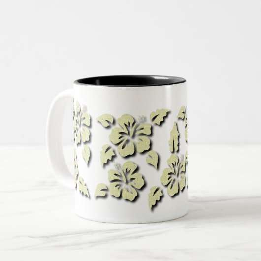 Hibiscus w/Guam Seal Mok (Voorkant links)