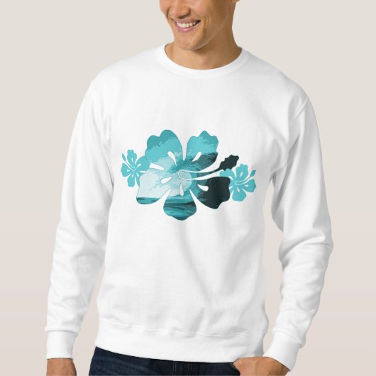 Hibiscus Wave Sweatshirt (Voorkant)