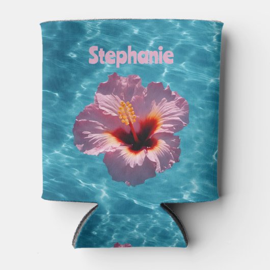 Hibiscus zomer blikjeskoeler (Voorkant)