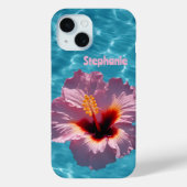 Hibiscus zomer Case-Mate iPhone case (Achterkant)