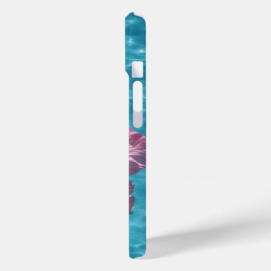 Hibiscus zomer Case-Mate iPhone case (Achterkant / Links)