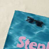 Hibiscus zomer strandlaken (In situ)