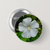 Hibiscusbadge Ronde Button 5,7 Cm (Voorkant /achterkant)