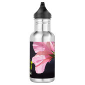 Hibiscusbloem in Profiel Waterfles (Rechts)