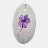 Hibiscusbloem Keramisch Ornament (Rechts)